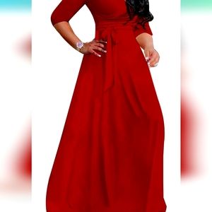 Womens Casual Long Maxi Dress Plus